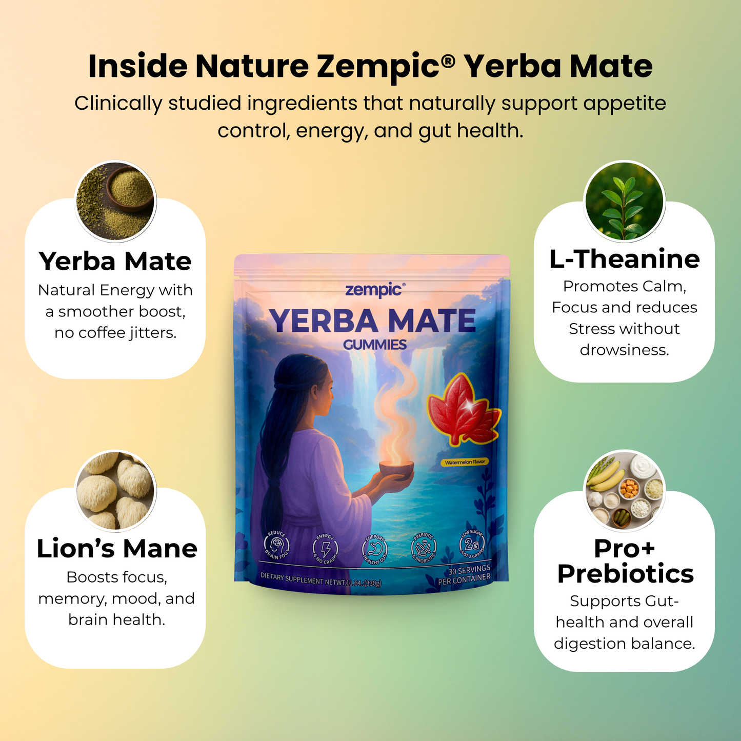 Natures® - Yerba Mate Gummies