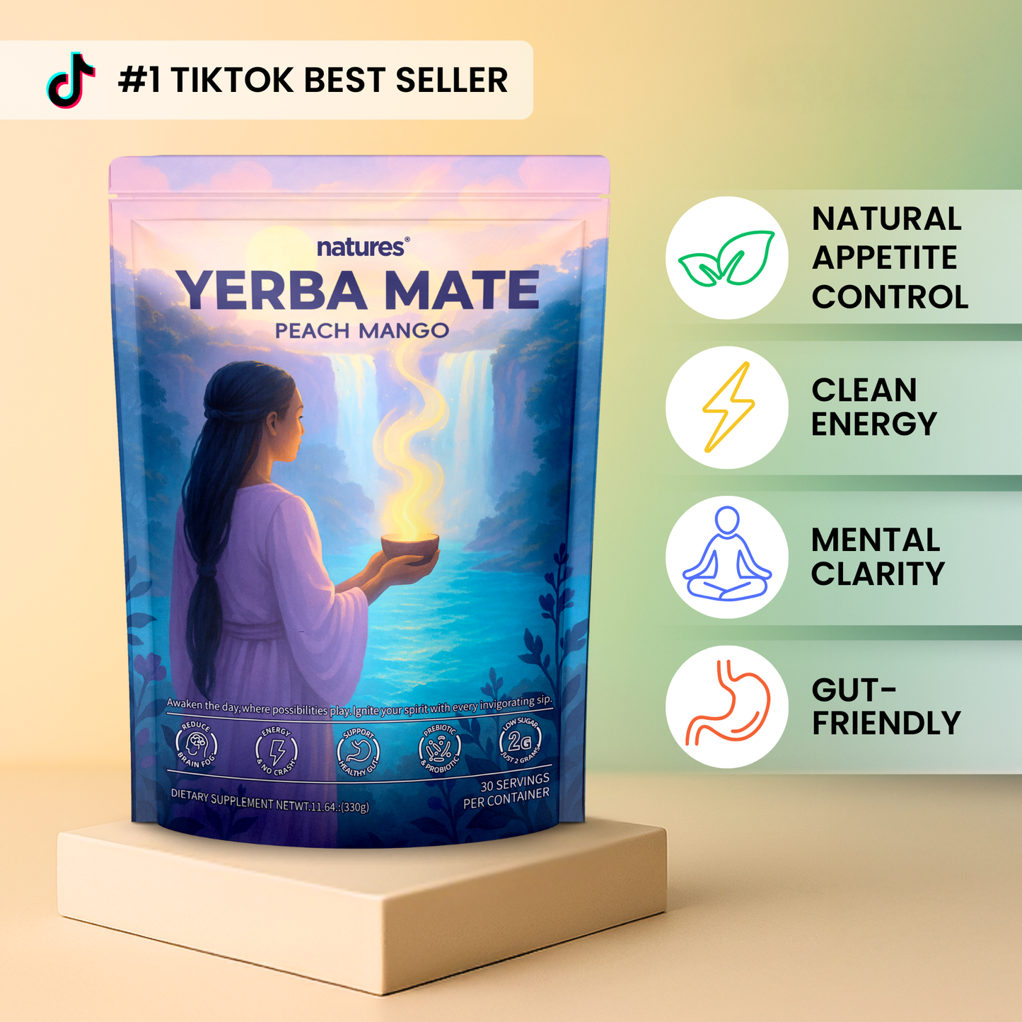 Natures® - Yerba Mate Tea Mix